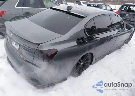 2016 BMW 750I xDrive from USA, damaged, VIN WBA7F2C57GG416674